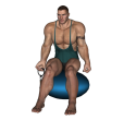 Biceps Curl - Resistance Tube Ball Single